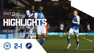 HIGHLIGHTS  Posh vs Millwall [upl. by Inan]