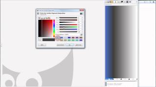 GimpTutorial einen eigenen Farbverlauf erstellen [upl. by Flemings]