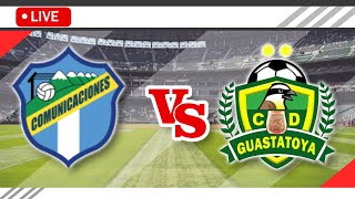 🔴CSD Comunicaciones vs Guastatoya LIVE Score Streaming Full HD  Guatemala Liga Nacional 2023 [upl. by Laenej]