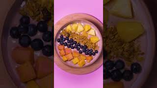 Protein Powder Recipe  Tropical Smoothie Protein Bowl [upl. by Redvers]