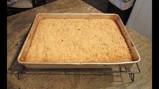 Old Fashioned Crumb Cake by Diane Lovetobake [upl. by Anitneuq]