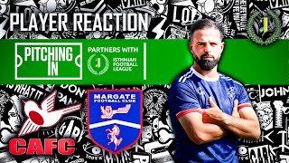 PLAYER REACTION LEAGUE  Carshalton Athletic A  16th March 2024 [upl. by Airottiv262]