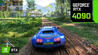 Forza Horizon 5  RTX 4090 24GB  4K Maximum Settings RTX ON  DLAA ON [upl. by Auahsoj]