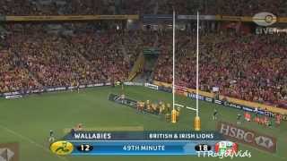 Wallabies vs British amp Irish Lions 1st Test 2013 Highlights [upl. by Alra]