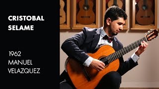 Tarregas quotOremusquot played by Cristobal Selame on a 1962 Manuel Velazquez [upl. by Nahama]