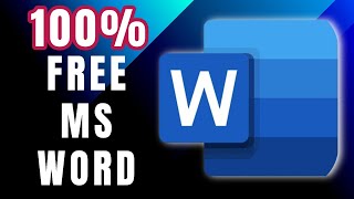 How To Get MS Word For Free In Any Laptop — Newest Update [upl. by Suaeddaht]