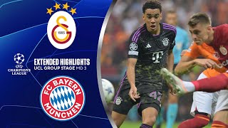 Galatasaray vs Bayern Extended Highlights  UCL Group Stage MD 3  CBS Sports Golazo [upl. by Nosliw]