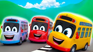 Wheels On the Bus  Learn Color Balls  Billion Toys City Nursery Rhymes amp Kids songs [upl. by Stclair]