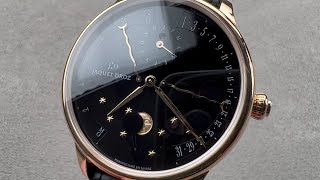 Jaquet Droz Astrale Quantième Perpétuel Eclipse J030533200 Jaquet Droz Watch Review [upl. by Hcir]