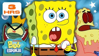 Bob Esponja  O MELHOR de Bob Esponja Temporadas 9 10 e 11 🥇  3 horas Bob Esponja em Português [upl. by Doug]