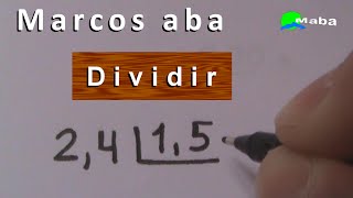 DIVISÃO  Aula 05  Números decimais [upl. by Aseena]