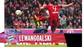 Lewandowski vs Wolfsburg  9 minutes 5 goals I FCBtv [upl. by Knighton]