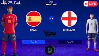 FC 24 Spain vs England UEFA Euro 2024 Final Full Match GAMEPHIX [upl. by Yatnuahs320]