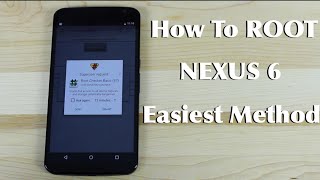 How To ROOT Motorola Google Nexus 6 Easiest Method [upl. by Del]