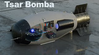 How Tsar bomba works Worlds biggest nuclear bomb ever detonated  learn from the base [upl. by Klein]