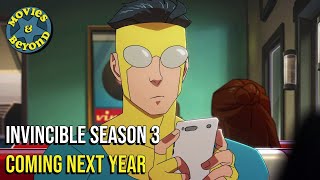 INVINCIBLE SEASON 3 WILL DROP EARLY NEXT YEAR [upl. by Gustav]