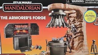 Star Wars The Mandalorian The Armorers Forge Star Wars The Vintage Collection [upl. by Yelyab499]