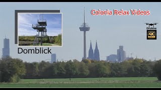 Köln  Cologne Aussichtsturm Domblick ♦ Drohne ♦ Blick auf Kölner City und Widdersdorf ♦ Germany DE [upl. by Reger]