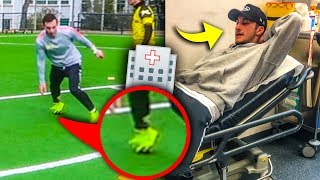 DIESE FUßBALL CHALLENGE ENDET IM KRANKENHAUS [upl. by Sedlik]