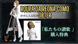 COMO OBTER a ROUPA da Reona no SWORD ART ONLINE Fractured Daydream [upl. by Willamina98]