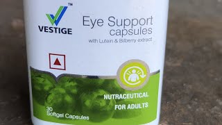 healthsupplements Eye Support capsules with Lutein ampBilberry extract [upl. by Sheets]