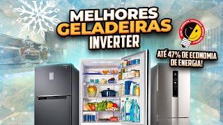 GELADEIRA ECONÔMICA TOP 3 Melhores Geladeiras Inverter Custo Benefício para INVESTIR HOJE 🧊 [upl. by Ahsert]