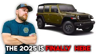 2025 Jeep Wrangler Order Banks are Open  Jeep News September [upl. by Tala868]