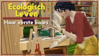 De Sims 4  Ecologisch Leven  2 haar eerste kaars [upl. by Ahsilad39]