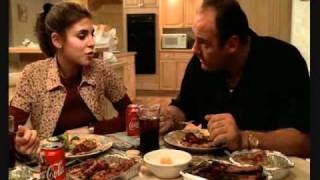 The Sopranos  Italian Dinner Discussion [upl. by Lewej439]