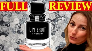 Givenchy LInterdit Intense FULL REVIEW [upl. by Nohsed]