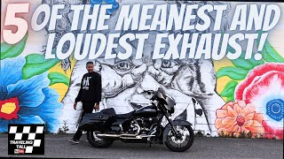 5 of the Meanest and Loudest Exhaust for your HarleyDavidson Motorcycle [upl. by Jaan848]