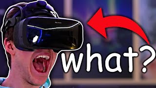 I Tried the BEST VR Headset in the World [upl. by Jehiah]