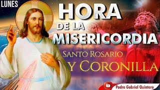 🩸LA HORA DE LA MISERICORDIA Coronilla dela Misericordia y Santo Rosario de hoy lunes 4 de diciembre [upl. by Sly253]