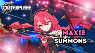 Outerplane Maxie Summons and Team Theory Crafting [upl. by Jesus]