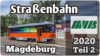 Straßenbahn Magdeburg 2020 Teil 2 quotder Ostenquot [upl. by Atiugal419]