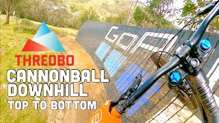 CANNONBALL DOWNHILL TOP TO BOTTOM  Thredbo MTB Park  March 27 2021 [upl. by Steen]