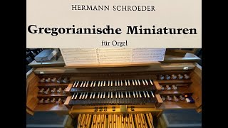 Hermann Schroeder  Gregorianische Miniaturen  V Responsorium quotIn manus tuas dominequot [upl. by Humphrey]