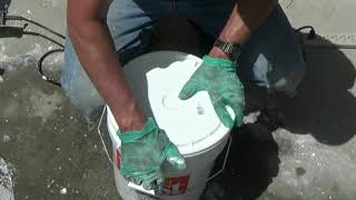 How to make Lime Putty for historic mortar mixtures [upl. by Eeldarb]