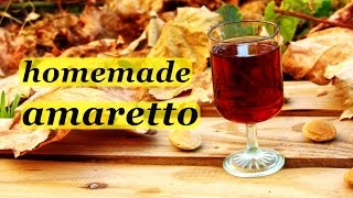 How to make Amaretto liqueur recipes of homemade liqueur [upl. by Wilkison]