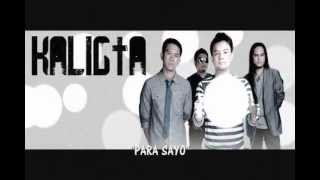 Para Sayo  KALIGTA lyric video [upl. by Nileuqcaj]