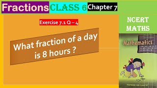 Fraction  Class 6  CBSE Math  NCERT  Chapter 7  Exercise 71 Q 4  INDIA II [upl. by Anaz]