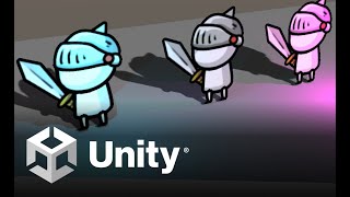 Sprite Shadows in Unity 3D — With Sprite Animation amp Color Support URP [upl. by Lentha]