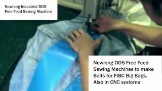 newlong industrial dd5 sewing machine [upl. by Idna307]