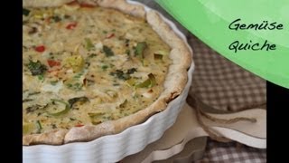 Kochen mit LadyLandrand  Frühlingsküche  Gemüse Quiche [upl. by Nettle214]