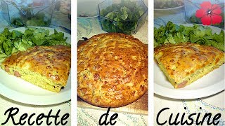 Recette de cake salé personnalisable  Le Cuisinier En Herbe [upl. by Neleag]