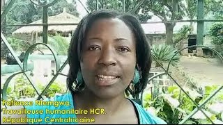 Journée mondiale de l’aide humanitaire 2016  Témoignage de Patience Ntemgwa [upl. by Aynotahs805]