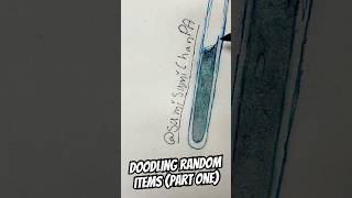 Stange Vile has Been Equipped  doodling random itemspt1 art timelapse doodle items [upl. by Eiramik]