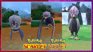 Pokemon Scarlet amp Violet How To Evolve Rufflet Into Braviary amp Forms [upl. by Zed959]