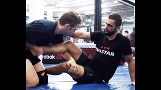 BJJ vs Wrestling  Narrated Roll  Coach Firass Zahabi [upl. by Ymia]