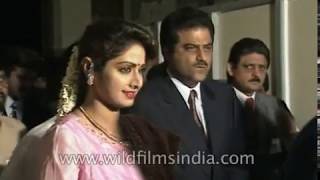 Sridevi Anil Kapoor and Jackie Shroff at premiere of Roop Ki Rani Choron Ka Raja [upl. by Nyrrat382]